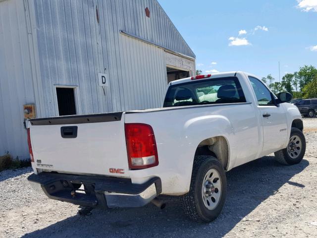 1GTEC14XX8Z236611 - 2008 GMC SIERRA C15 WHITE photo 4