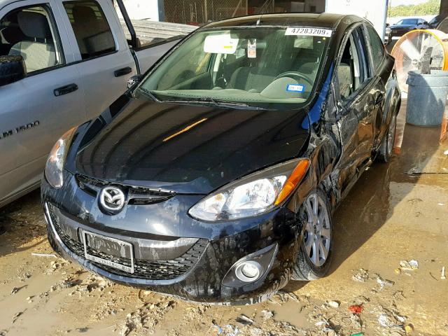 JM1DE1LY1E0184110 - 2014 MAZDA MAZDA2 TOU BLACK photo 2