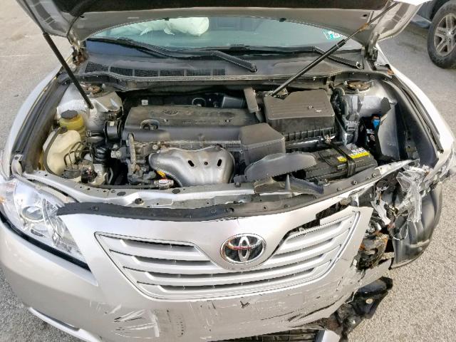 4T4BE46K39R137337 - 2009 TOYOTA CAMRY BASE SILVER photo 7