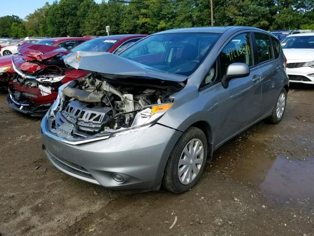 3N1CE2CP7EL407717 - 2014 NISSAN VERSA NOTE GRAY photo 2