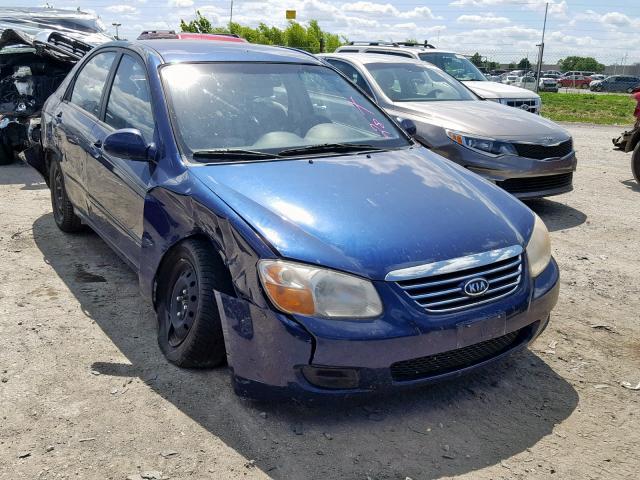 KNAFE121475477550 - 2007 KIA SPECTRA EX BLUE photo 1