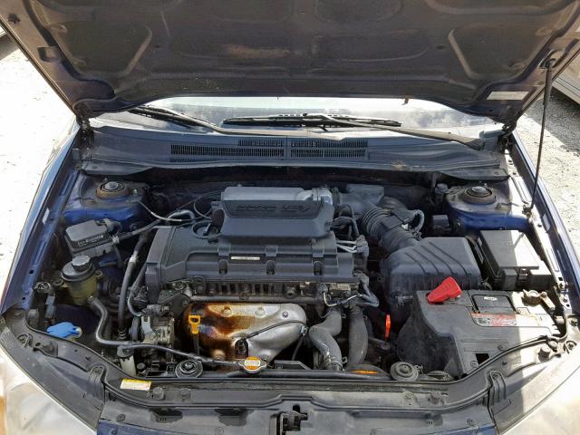 KNAFE121475477550 - 2007 KIA SPECTRA EX BLUE photo 7