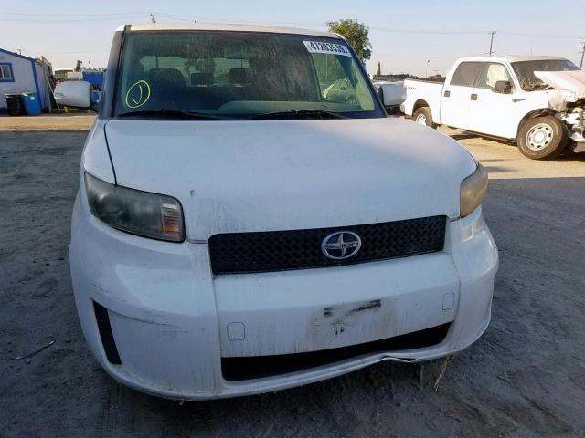 JTLKE50E081040169 - 2008 TOYOTA SCION XB 白色 照片 9