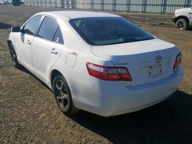 JTNBE46K273055256 - 2007 TOYOTA CAMRY NEW WHITE photo 3