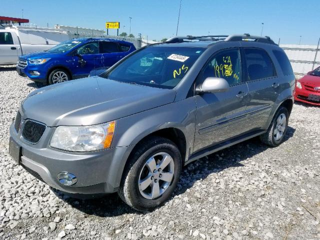 2CKDL73F366136021 - 2006 PONTIAC TORRENT GRAY photo 2