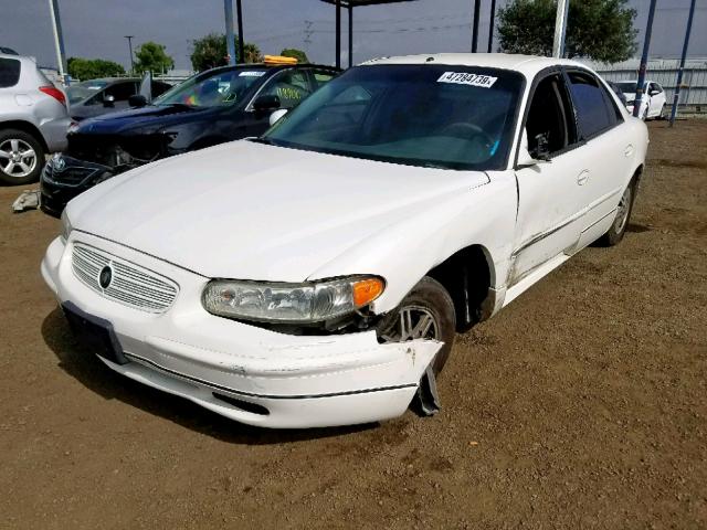 2G4WB52K831141709 - 2003 BUICK REGAL LS WHITE photo 2