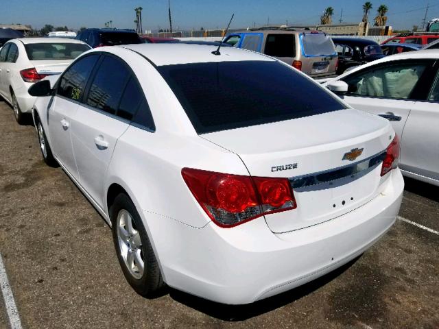 1G1PE5SC8C7363378 - 2012 CHEVROLET CRUZE LT WHITE photo 3