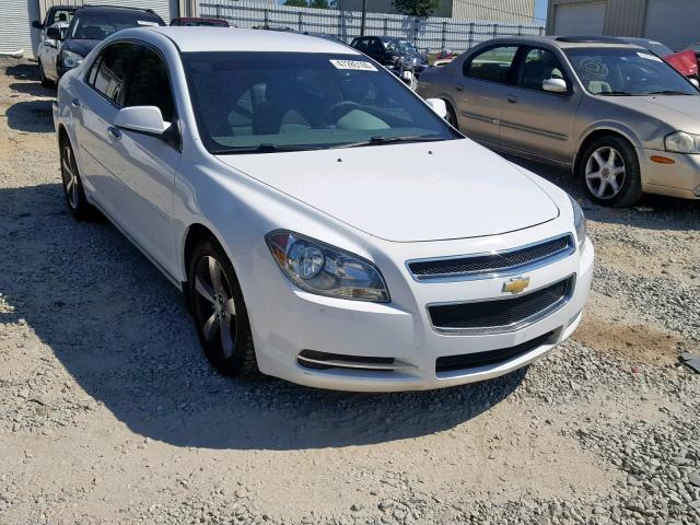 1G1ZC5E04CF216190 - 2012 CHEVROLET MALIBU 1LT WHITE photo 1