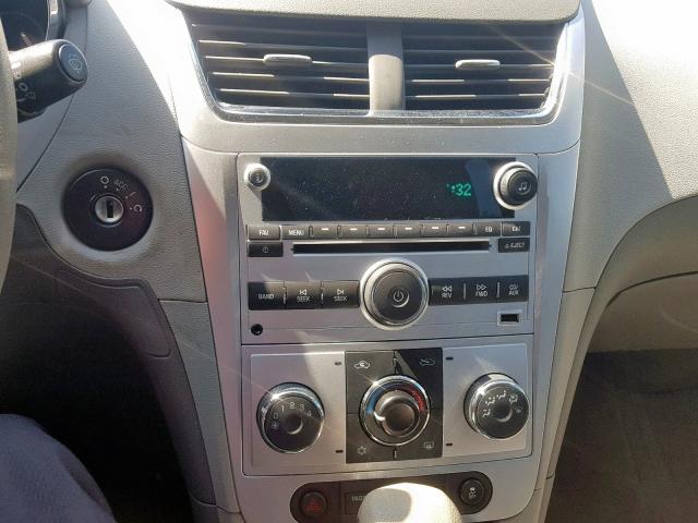 1G1ZC5E04CF216190 - 2012 CHEVROLET MALIBU 1LT WHITE photo 9