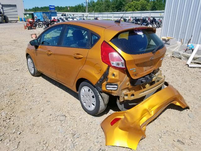 3FADP4EE6GM180011 - 2016 FORD FIESTA SE ORANGE photo 3