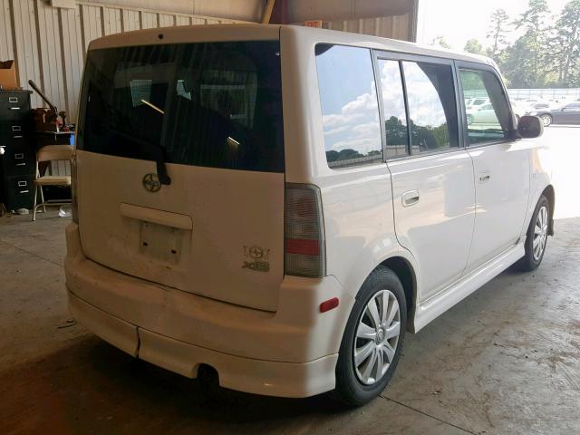 JTLKT324850213307 - 2005 TOYOTA SCION XB 白色 照片 4