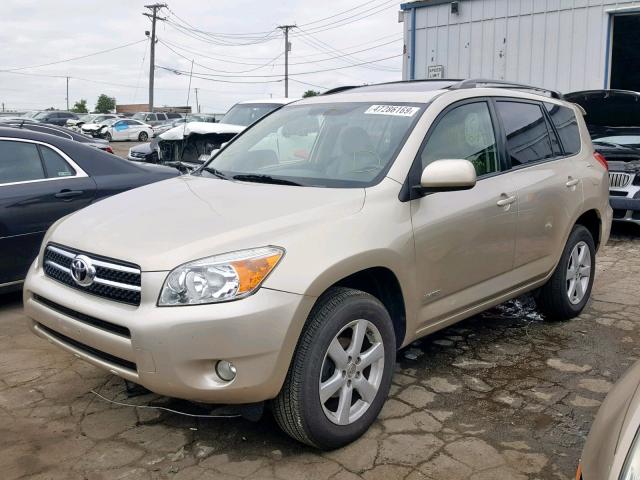 JTMBD31V165002456 - 2006 TOYOTA RAV4 LIMIT GOLD photo 2