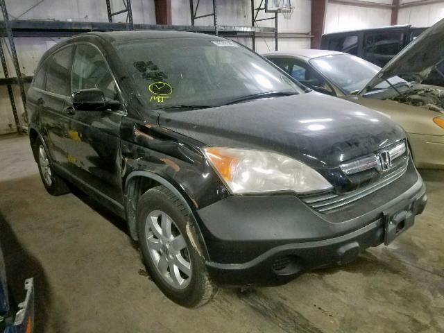 JHLRE48759C000995 - 2009 HONDA CR-V EXL BLACK photo 1