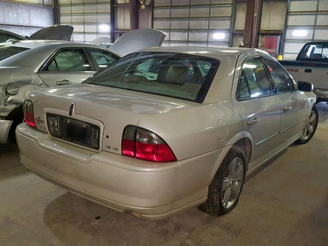 1LNFM87AX6Y627225 - 2006 LINCOLN LS 奶油色 照片 4