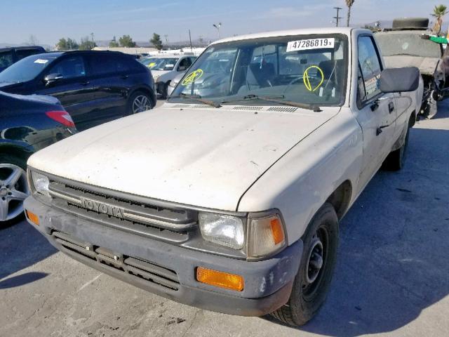 JT4RN82P8K5005647 - 1989 TOYOTA PICKUP 1/2 BEIGE photo 2