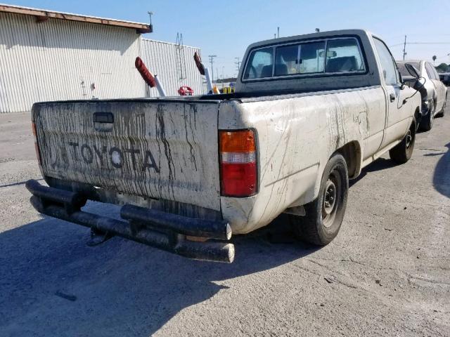 JT4RN82P8K5005647 - 1989 TOYOTA PICKUP 1/2 BEIGE photo 4