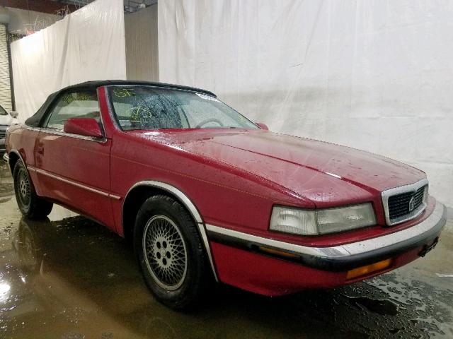 ZC2FP1107KB200613 - 1989 CHRYSLER TC BY MASE RED photo 1