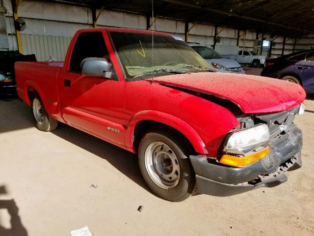 1GCCS1449Y8121052 - 2000 CHEVROLET S TRUCK S1 RED photo 1