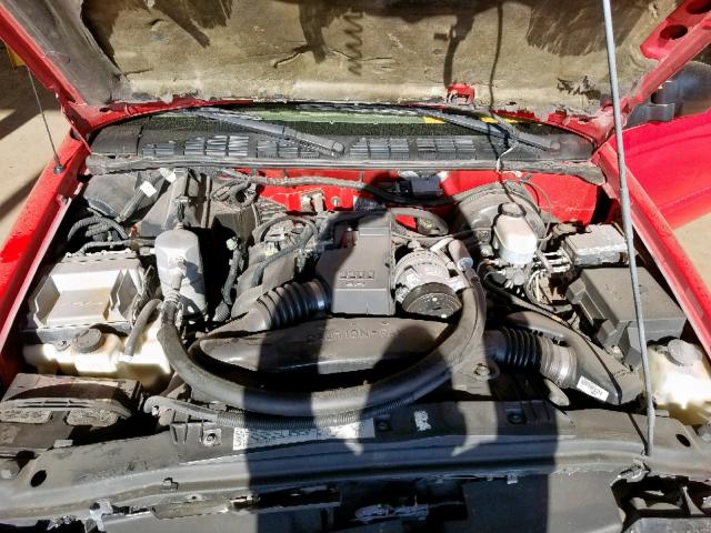 1GCCS1449Y8121052 - 2000 CHEVROLET S TRUCK S1 RED photo 7