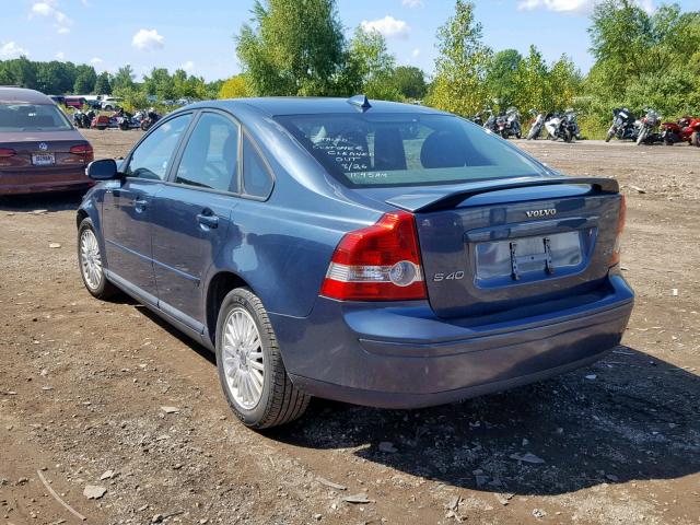 YV1MS382172269300 - 2007 VOLVO S40 2.4I BLUE photo 3