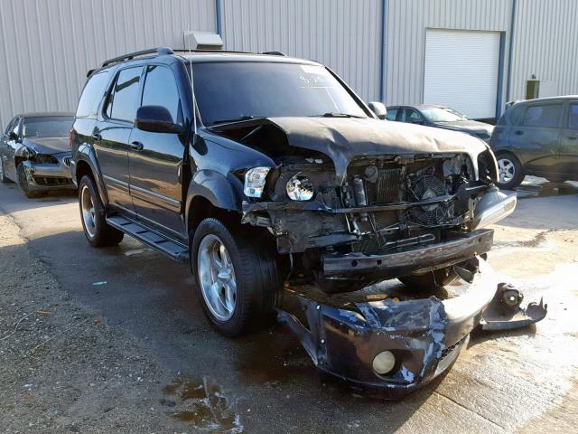 5TDBT48A31S056453 - 2001 TOYOTA SEQUOIA LI BLACK photo 1