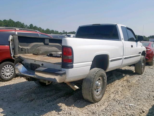 1B7KF2368XJ638827 - 1999 DODGE RAM 2500 WHITE photo 4