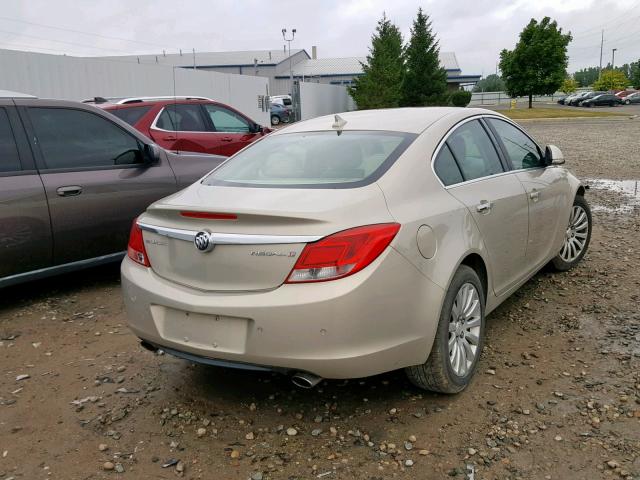 2G4GS5EV0C9140355 - 2012 BUICK REGAL PREM GOLD photo 4