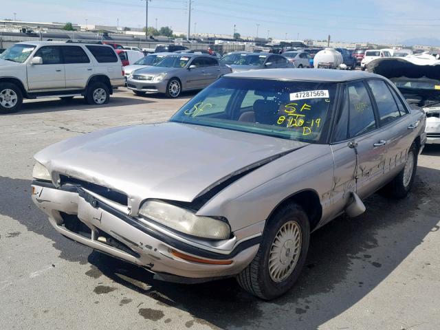 1G4HP52K0WH441949 - 1998 BUICK LESABRE CU SILVER photo 2