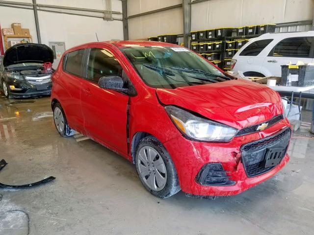 KL8CB6SA6HC756404 - 2017 CHEVROLET SPARK LS RED photo 1