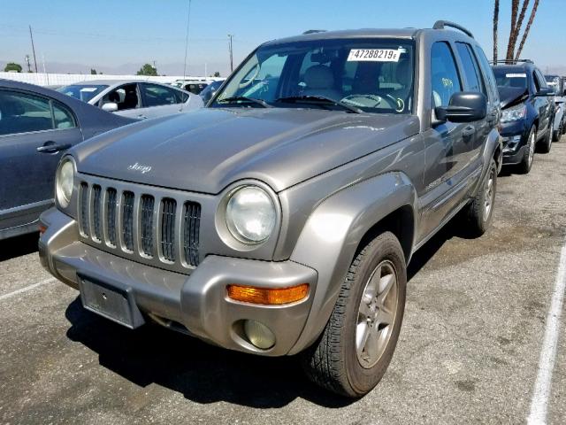 1J4GK58K53W602710 - 2003 JEEP LIBERTY LI GRAY photo 2