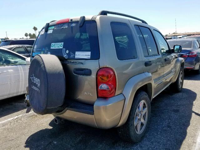 1J4GK58K53W602710 - 2003 JEEP LIBERTY LI GRAY photo 4