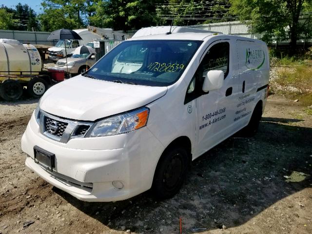 3N6CM0KN2EK699039 - 2014 NISSAN NV200 2.5S WHITE photo 2