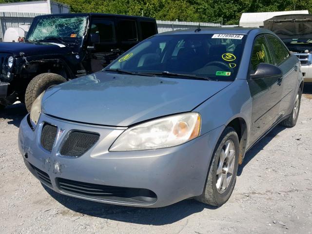 1G2ZF57B884108563 - 2008 PONTIAC G6 VALUE L BLUE photo 2