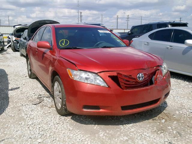 4T1BE46K29U298207 - 2009 TOYOTA CAMRY BASE RED photo 1