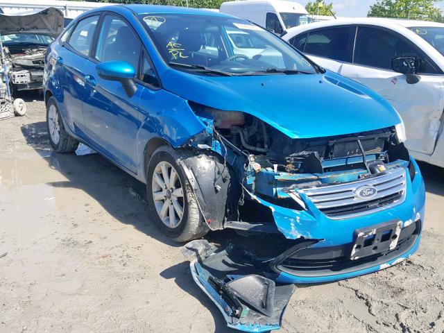 3FADP4BJ6DM110148 - 2013 FORD FIESTA SE BLUE photo 1