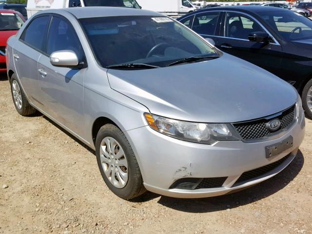 KNAFU4A24A5062816 - 2010 KIA FORTE EX SILVER photo 1