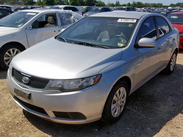 KNAFU4A24A5062816 - 2010 KIA FORTE EX SILVER photo 2