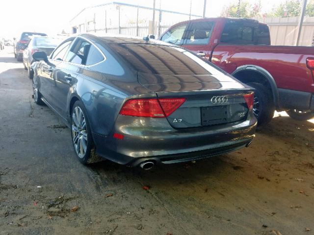 WAU2GAFC0CN136712 - 2012 AUDI A7 PRESTIG BLACK photo 3