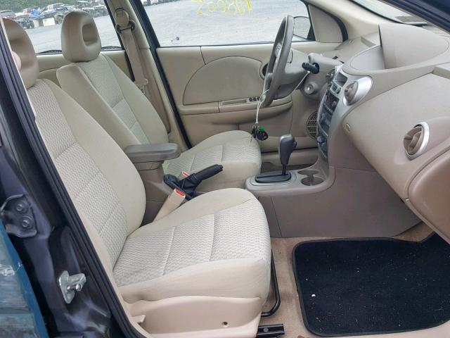 1G8AJ55F47Z156991 - 2007 SATURN ION LEVEL GREEN photo 5