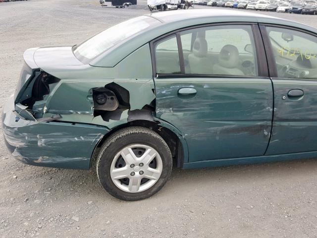1G8AJ55F47Z156991 - 2007 SATURN ION LEVEL GREEN photo 9