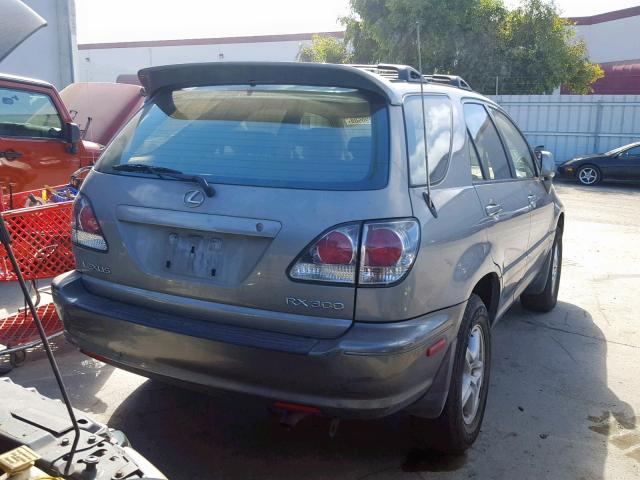 JTJHF10U420279608 - 2002 LEXUS RX 300 SILVER photo 4