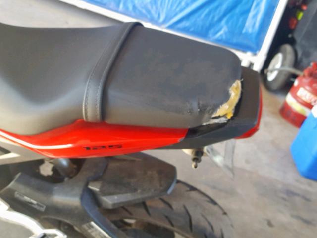 MLHJC7553J5001329 - 2018 HONDA GROM 125 RED photo 10