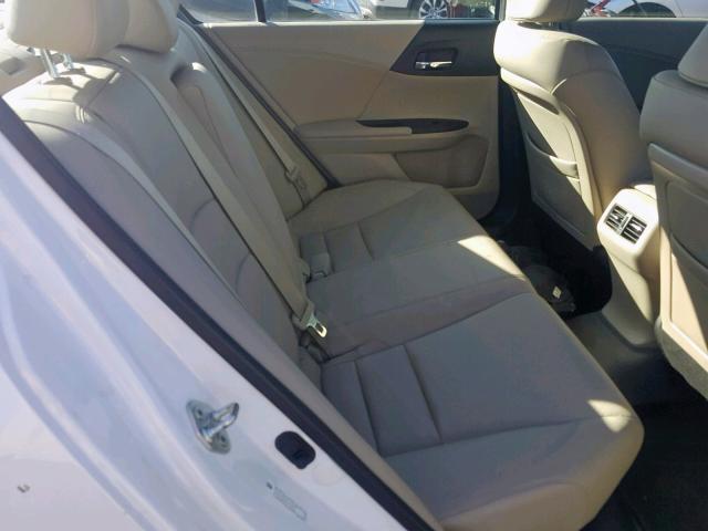 1HGCR3F84DA015197 - 2013 HONDA ACCORD EXL WHITE photo 6