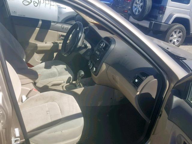 KNAFE222095618647 - 2009 KIA SPECTRA EX TAN photo 5