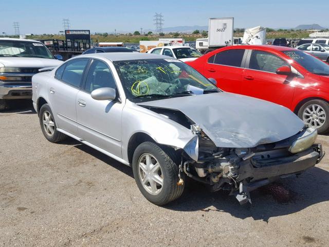 1G3NL52F12C156139 - 2002 OLDSMOBILE ALERO GL SILVER photo 1