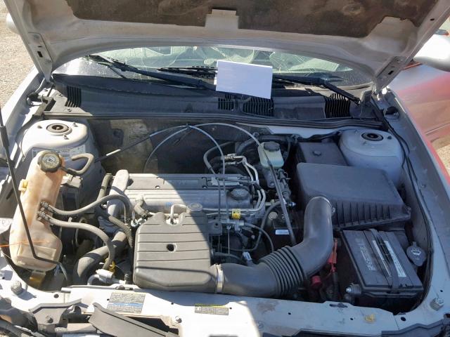 1G3NL52F12C156139 - 2002 OLDSMOBILE ALERO GL SILVER photo 7