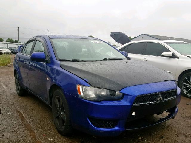 JA3AU26UX8U037087 - 2008 MITSUBISHI LANCER ES BLUE photo 1