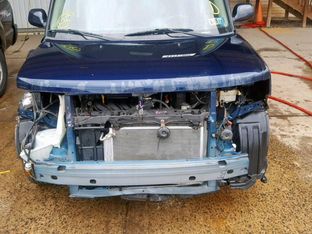 JTLKT324540160743 - 2004 TOYOTA SCION XB 蓝色 照片 9