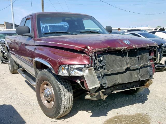 1B7KC23601J274368 - 2001 DODGE RAM 2500 MAROON photo 1