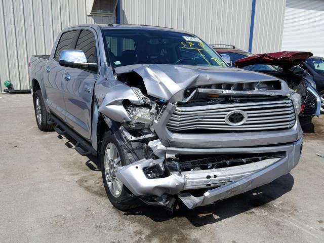 5TFGY5F11FX181226 - 2015 TOYOTA TUNDRA CRE SILVER photo 1